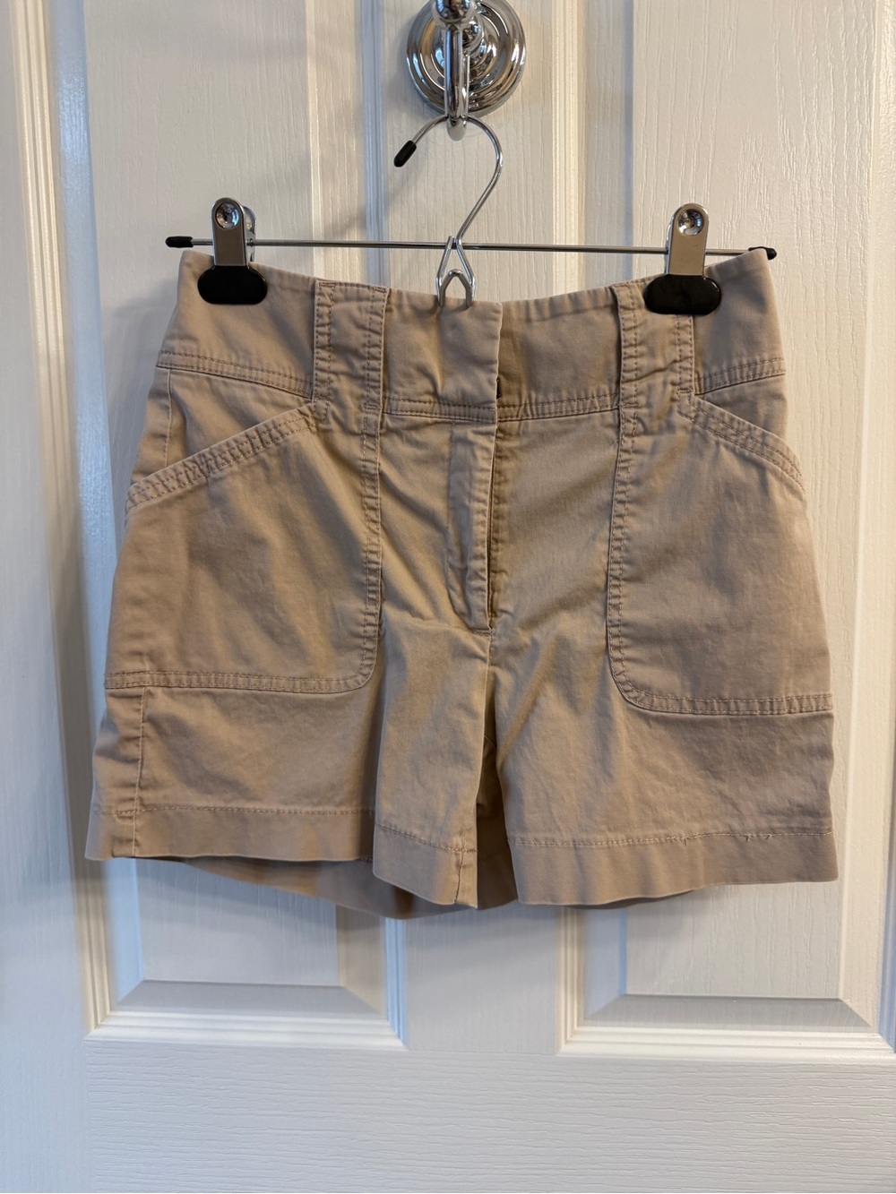White House Black Market Tan Utility Shorts